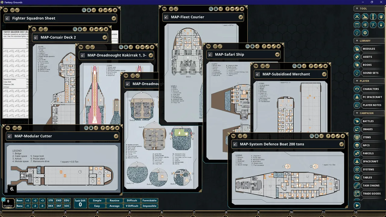 Fantasy Grounds - Traveller - High Guard Update 2022 Screenshot 0