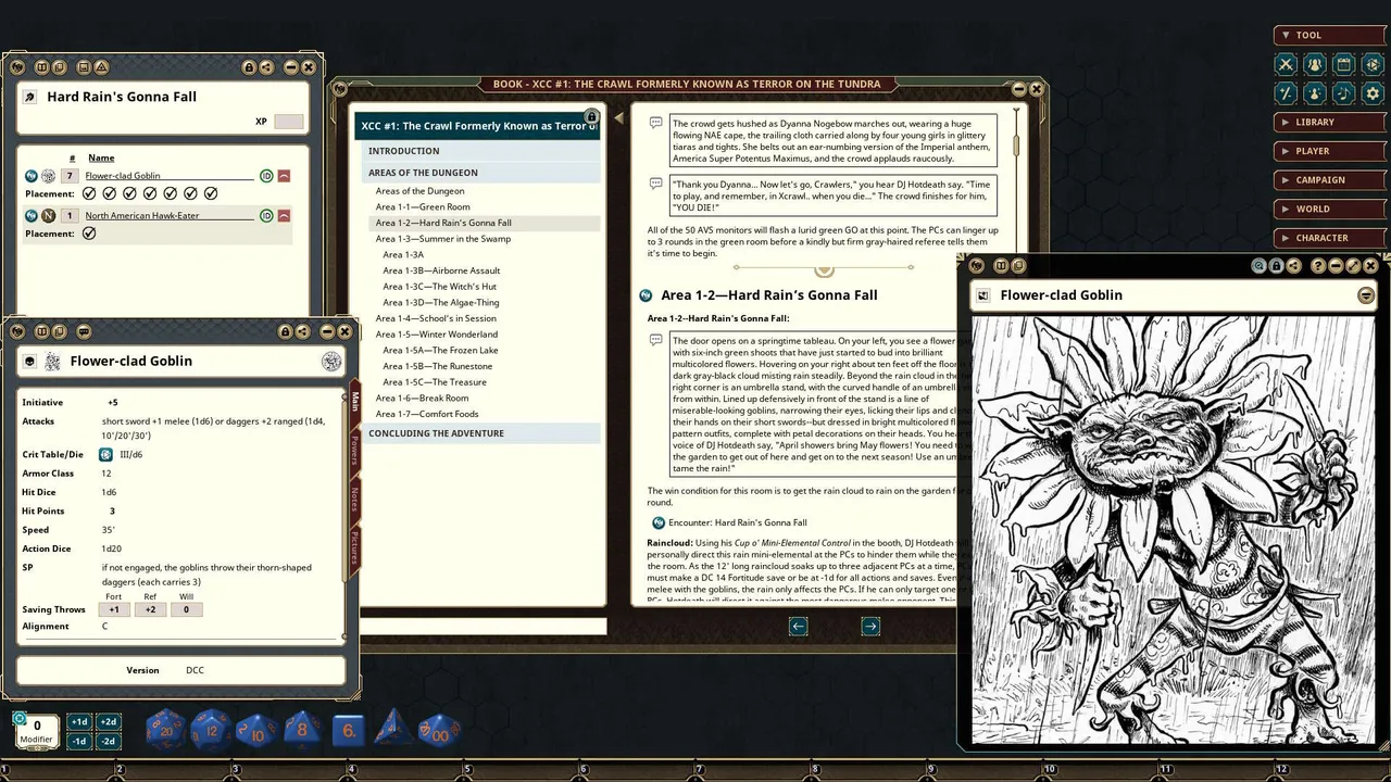 Fantasy Grounds - XCrawl Classics #1: The Crawl Formerly Known as Terror on the Tundra Screenshot 1