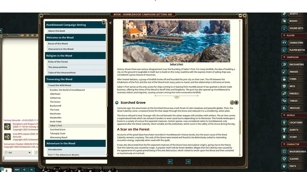 Fantasy Grounds - Humblewood Campaign Setting Screenshot 0