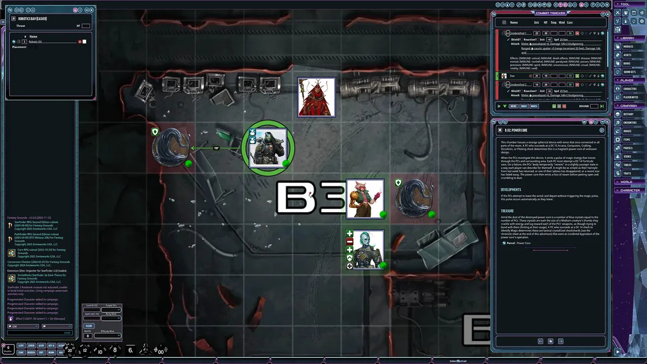 Fantasy Grounds - Starfinder Society - Invasion's Edge: Invasion's Edge Screenshot 1