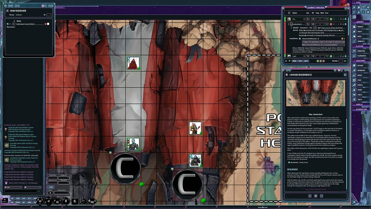 Fantasy Grounds - Starfinder Society - Invasion's Edge: Invasion's Edge Screenshot 4