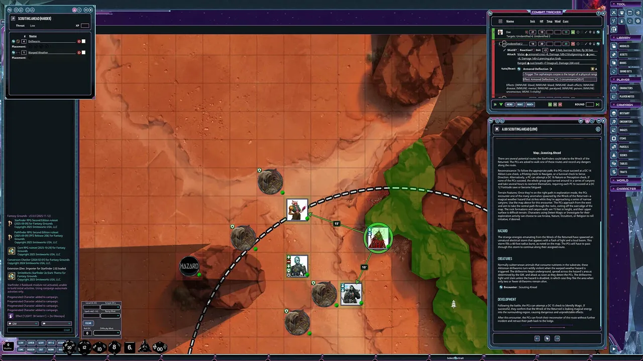 Fantasy Grounds - Starfinder Society - Invasion's Edge: Invasion's Edge Screenshot 3