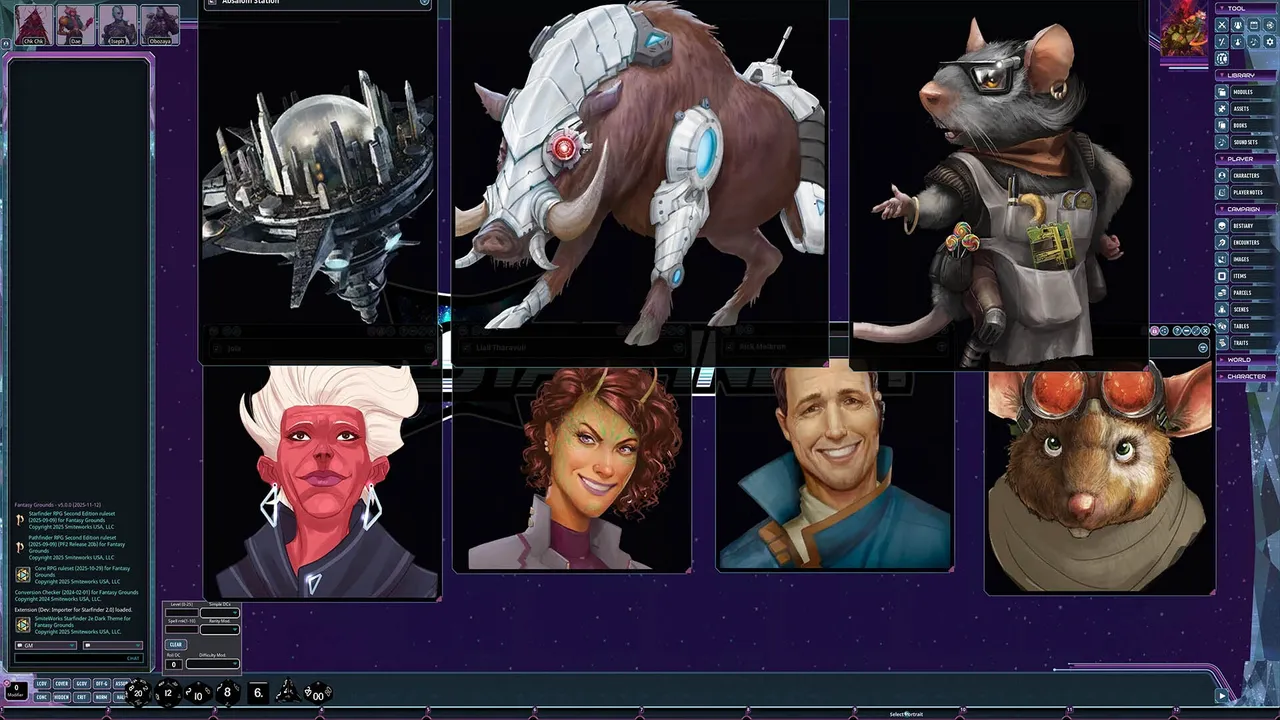 Fantasy Grounds - Starfinder Society - Invasion's Edge: The Great Absalom Relay Screenshot 1