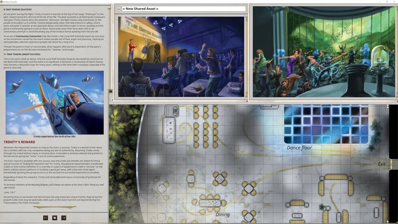 Fantasy Grounds - Han Cluster Roleplaying Game: Transcendence Screenshot 1