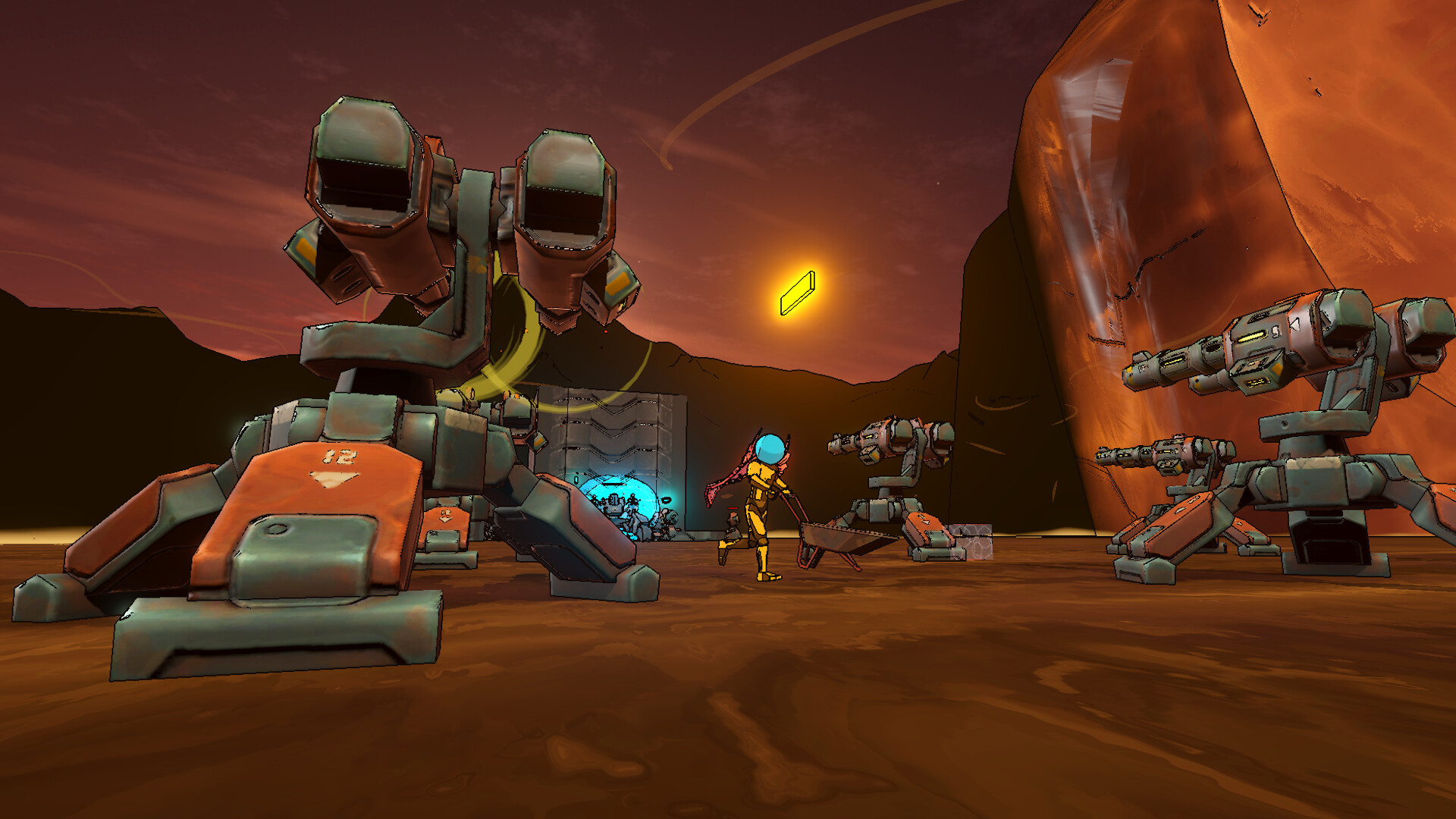 Mars vs. Robots Screenshot 1