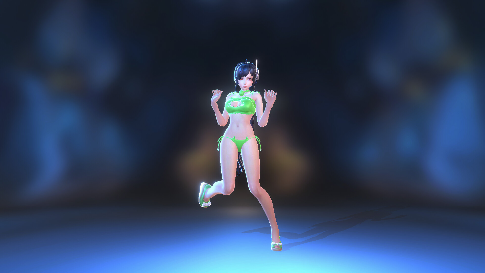 Angel Legion-DLC Cute Kitty (Green) Screenshot 4