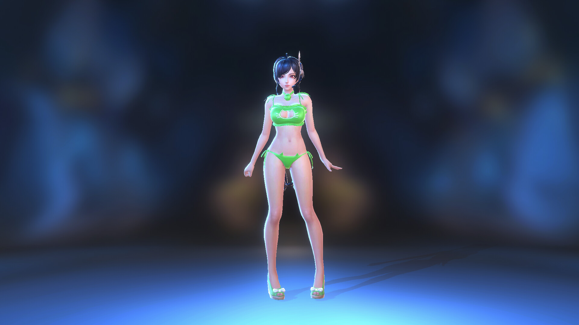 Angel Legion-DLC Cute Kitty (Green) Screenshot 3