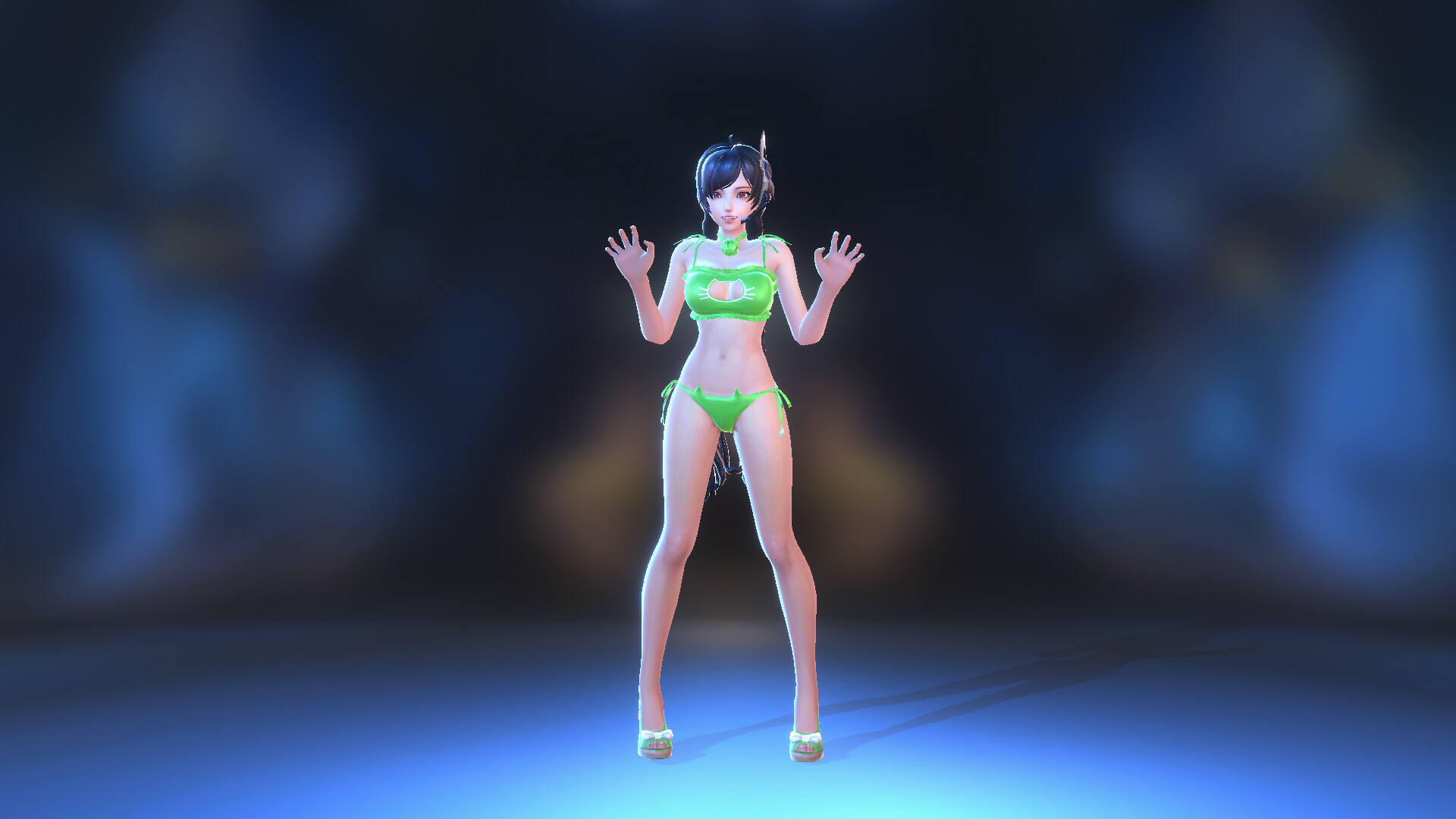 Angel Legion-DLC Cute Kitty (Green) Screenshot 2