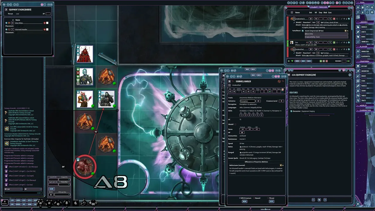Fantasy Grounds - Starfinder Society - Invasion's Edge: Disaster at Dreamlink Labs Screenshot 4