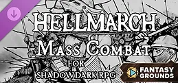 Fantasy Grounds - HellMarch Mass Combat for Shadowdark RPG