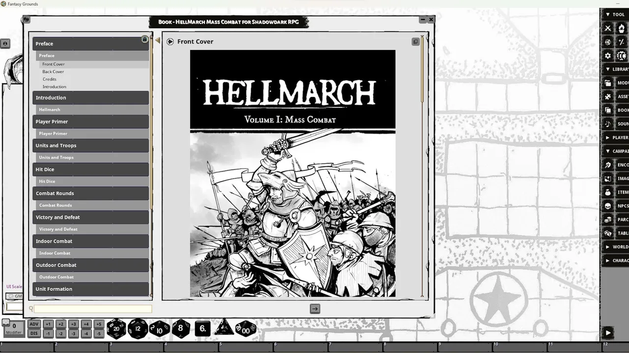 Fantasy Grounds - HellMarch Mass Combat for Shadowdark RPG Screenshot 6