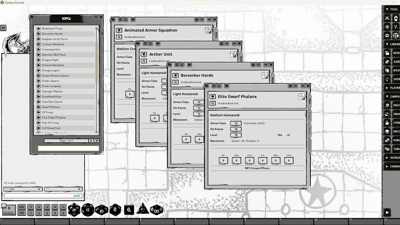 Fantasy Grounds - HellMarch Mass Combat for Shadowdark RPG Screenshot 2