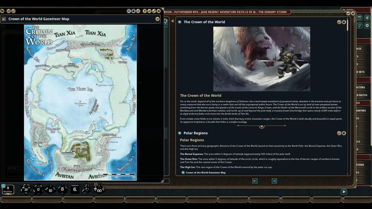 Fantasy Grounds - Pathfinder RPG - Jade Regent Adventure Path (AP 3 of 6) - The Hungry Storm Screenshot 1