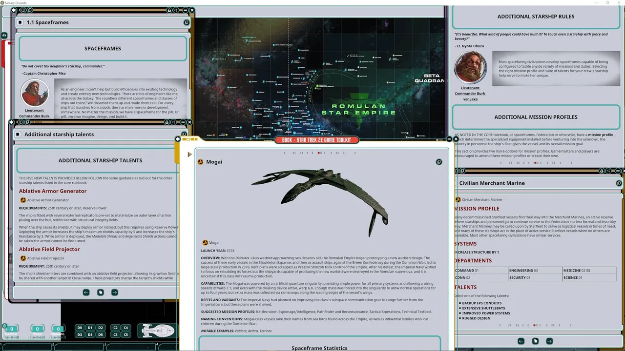 Fantasy Grounds - Star Trek Adventures - Second Edition - Game Toolkit Screenshot 4