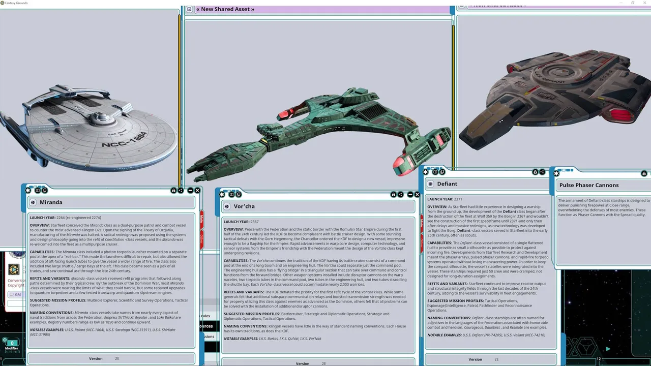 Fantasy Grounds - Star Trek Adventures - Second Edition - Game Toolkit Screenshot 1