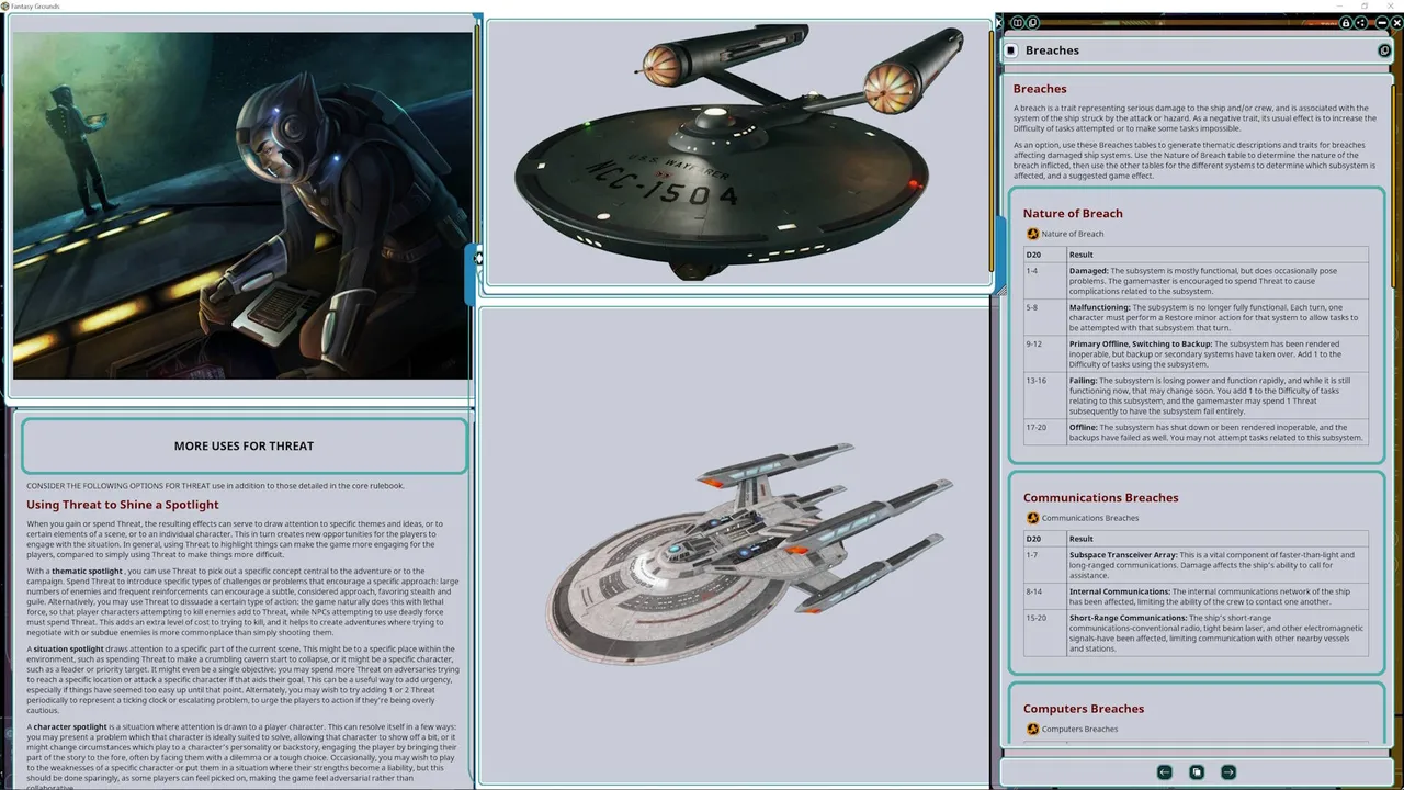Fantasy Grounds - Star Trek Adventures - Second Edition - Game Toolkit Screenshot 3