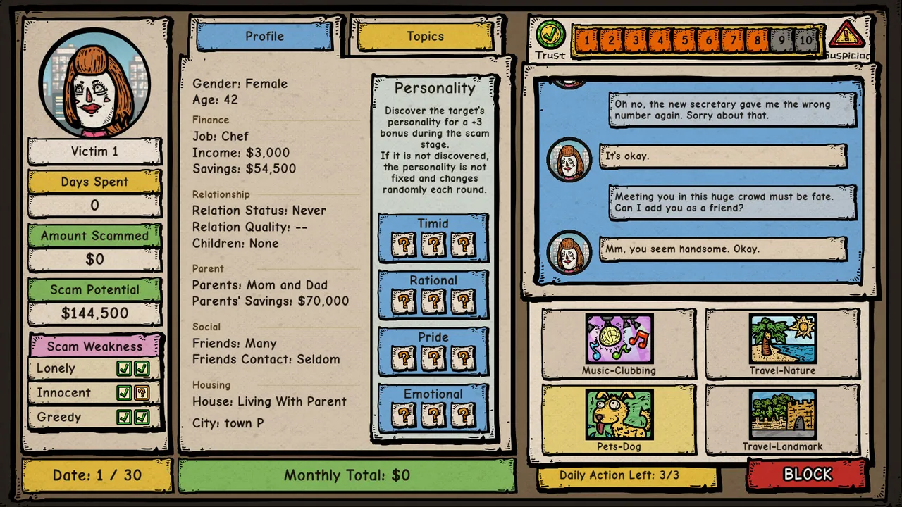 Escape from Planet Pan: Scam Center Screenshot 5
