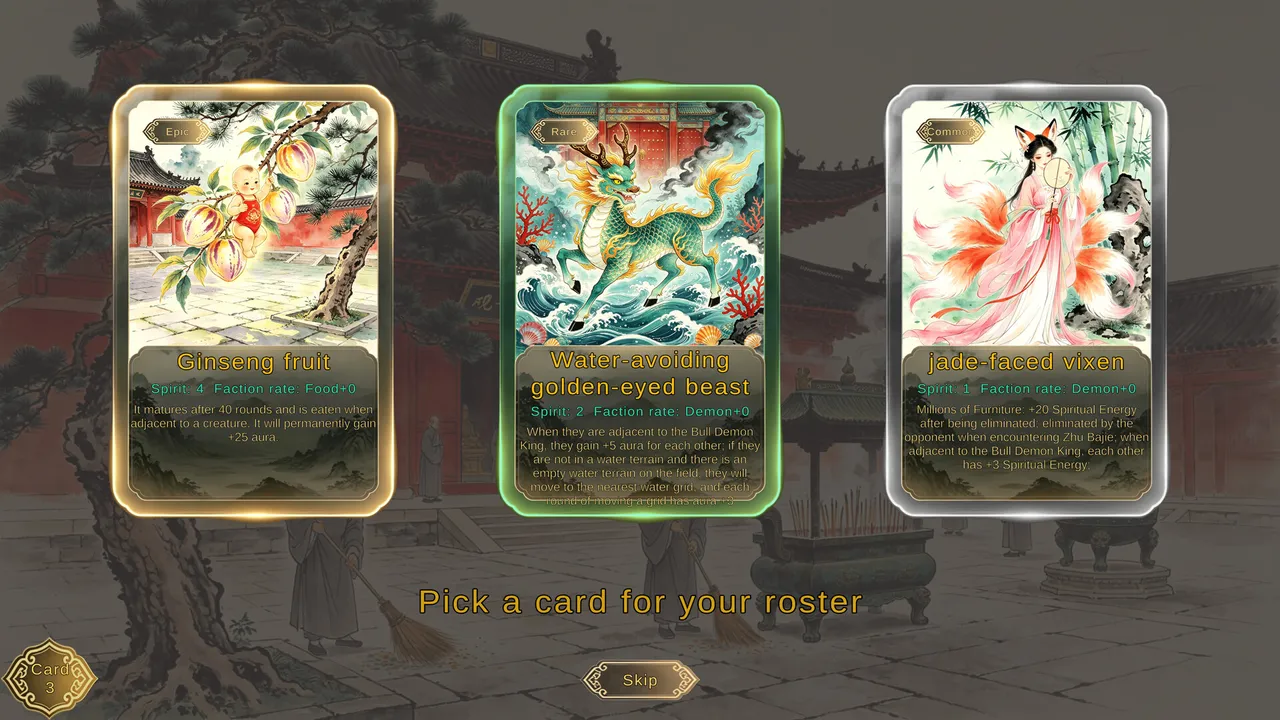 Spirit Grid: Journey to the West Screenshot 1