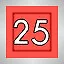 Congratulations lvl 25 passed! icon