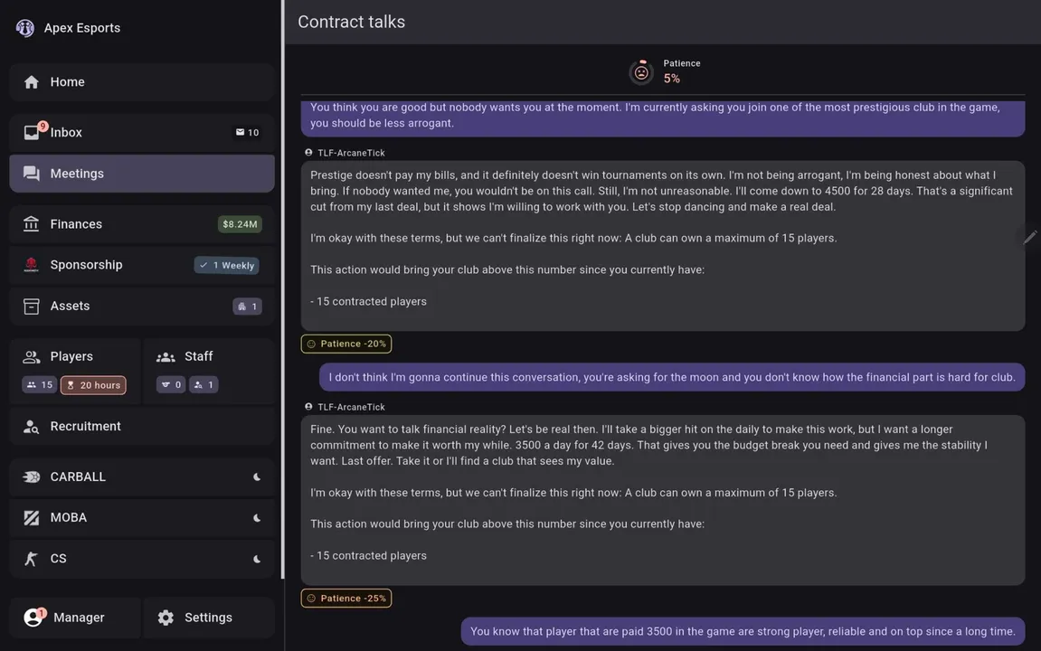 ESMO: Esports Manager Online Screenshot 7