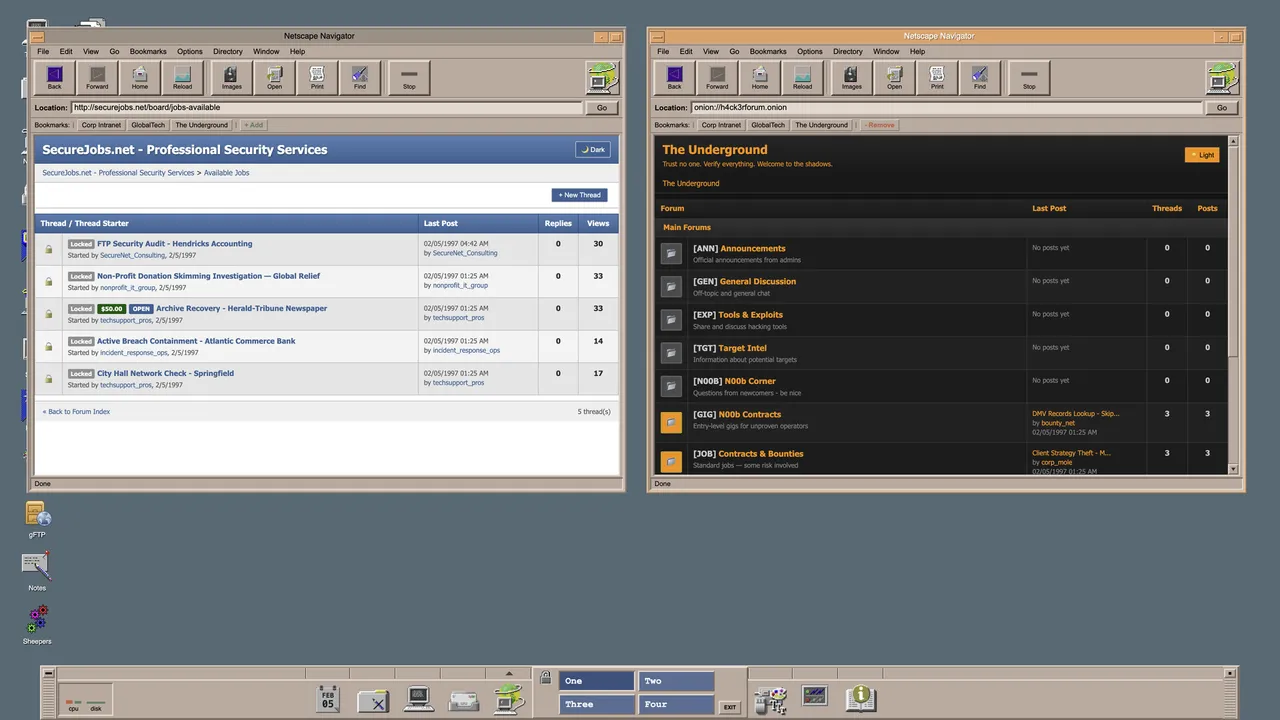 Netshell Screenshot 2