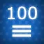 But I would clear one hundred lines ... icon