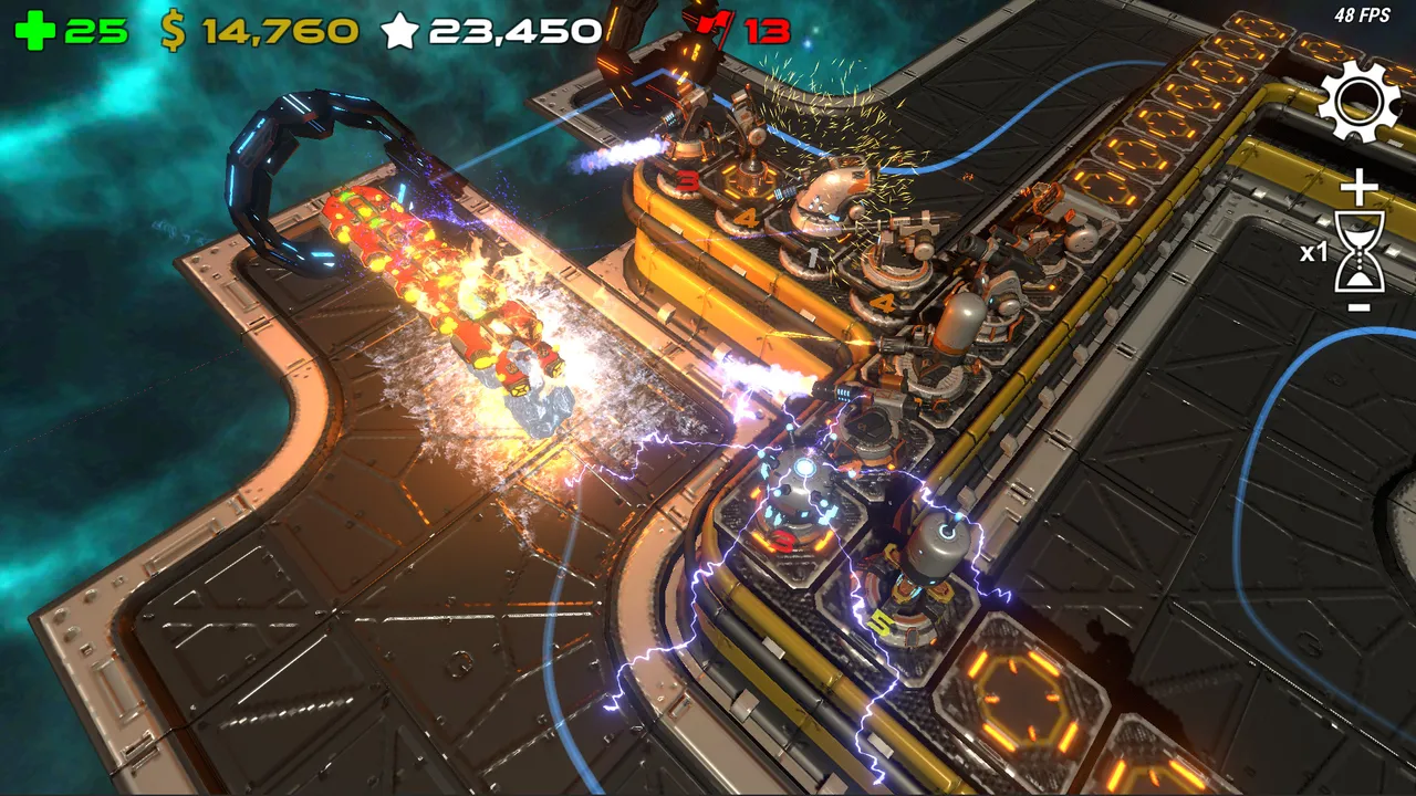 Space Panic Defense Screenshot 3