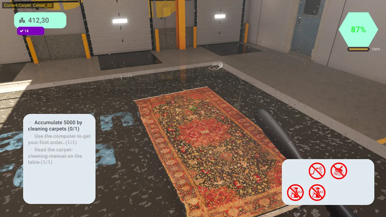 Carpet Cleaning Master Screenshot 2
