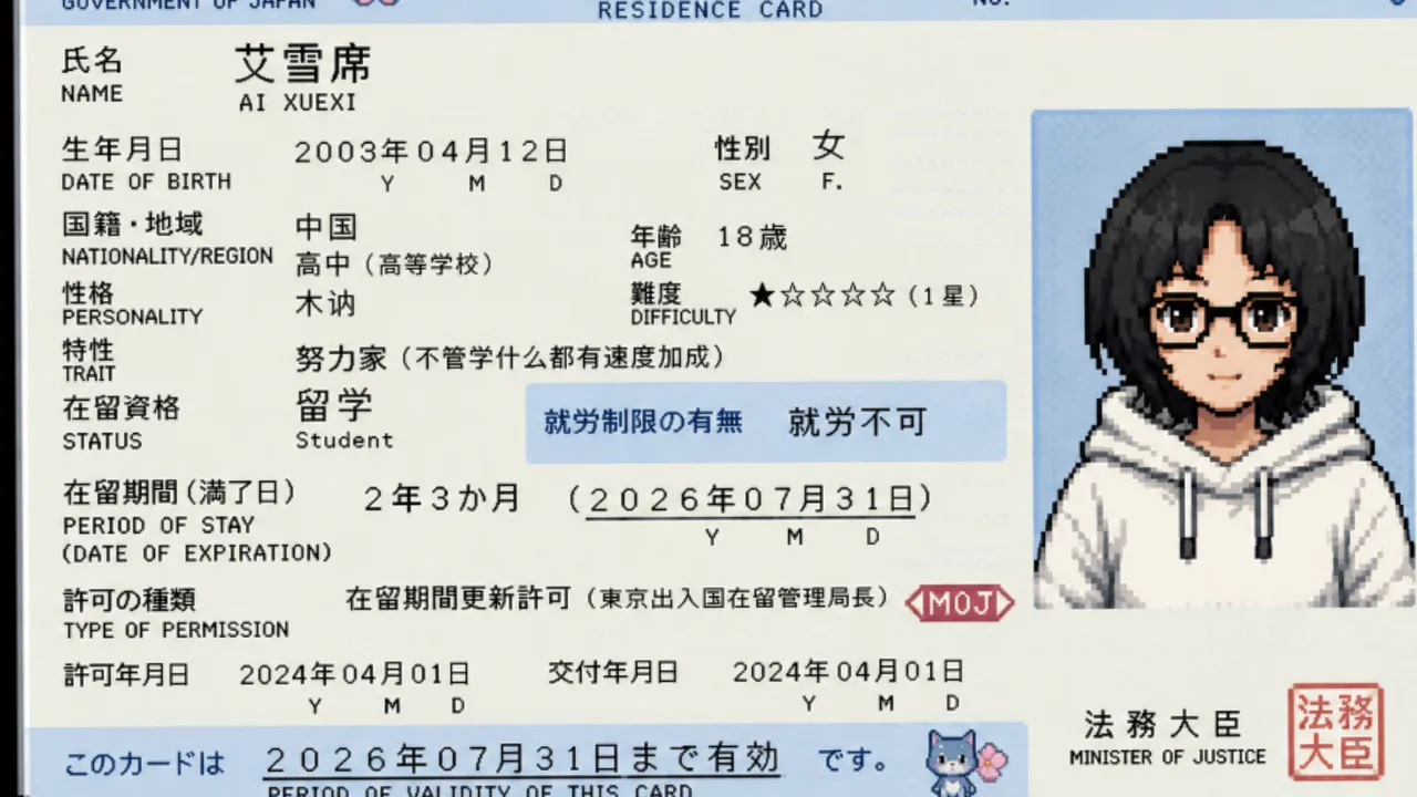 Day by day：东京留子生存日记 Screenshot 0