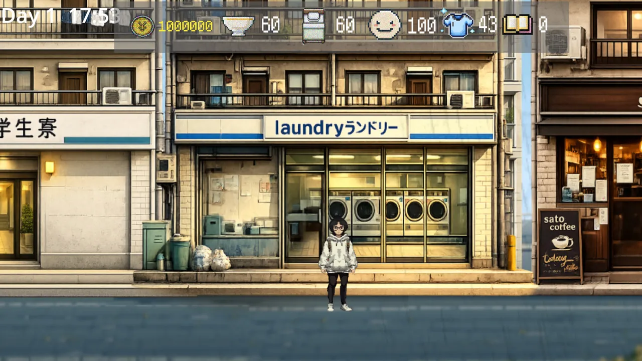 Day by day：东京留子生存日记 Screenshot 1