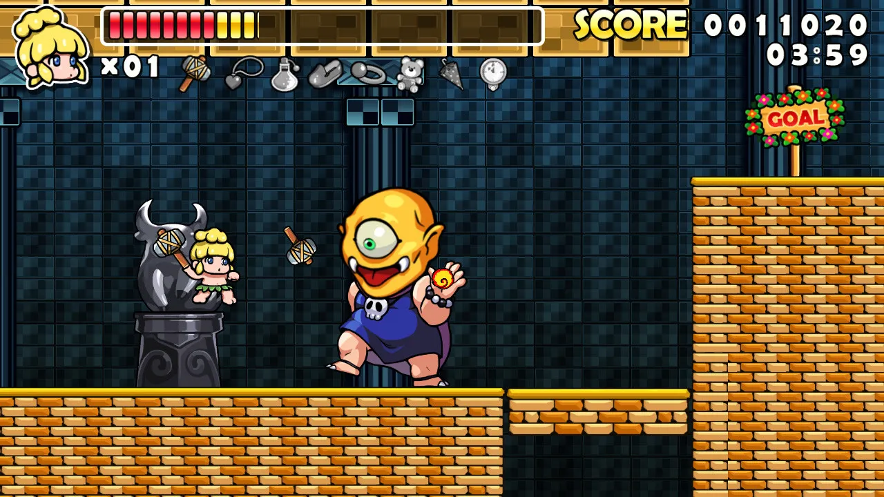 Wonder Boy Returns Remix Screenshot 2