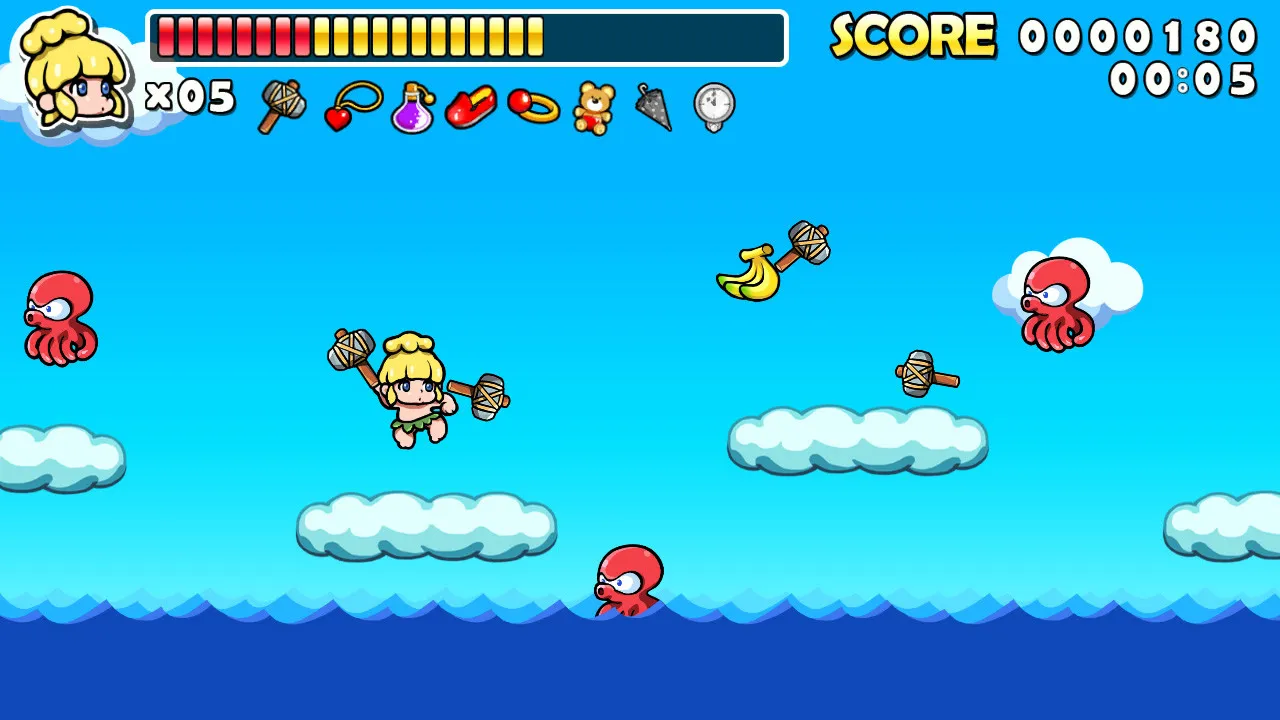 Wonder Boy Returns Remix Screenshot 1