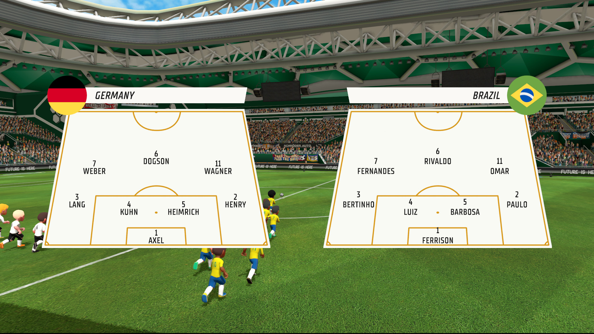 Super Soccer Blast: America vs Europe Screenshot 6