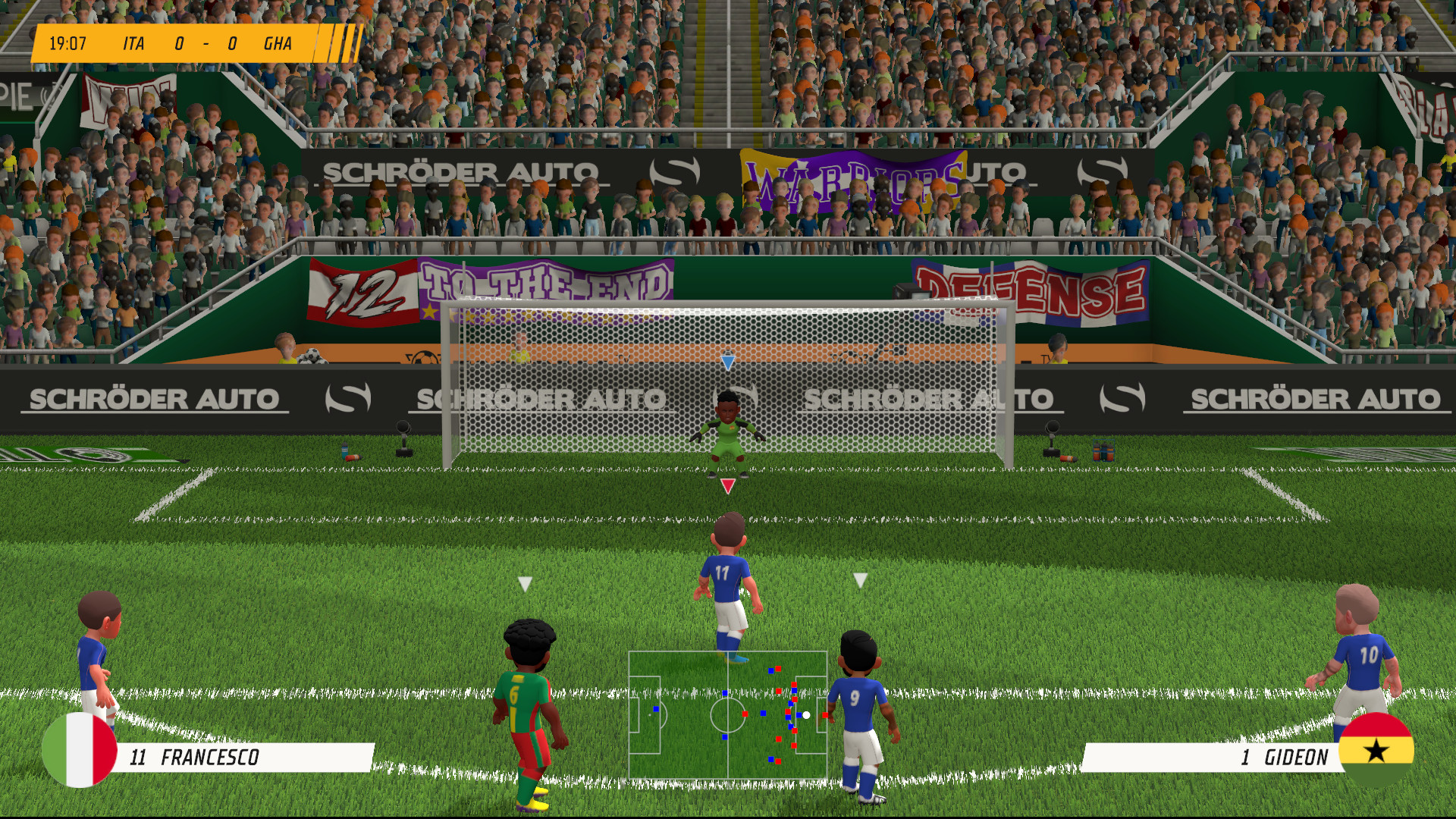 Super Soccer Blast: America vs Europe Screenshot 4