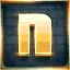 Golden Level N icon