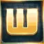 Golden Level W icon