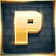 Golden Level P icon