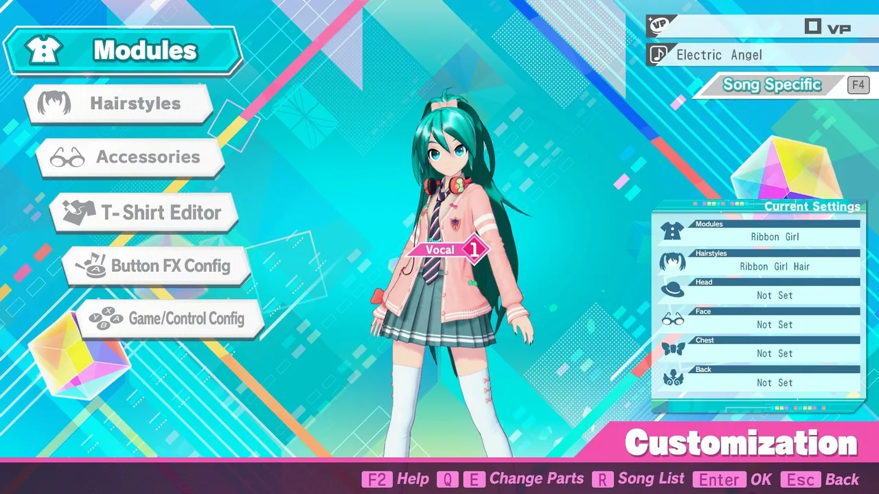 Hatsune Miku: Project DIVA Mega Mix+ Item Unlock Key Screenshot 4