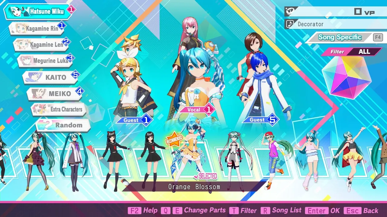Hatsune Miku: Project DIVA Mega Mix+ Item Unlock Key Screenshot 0