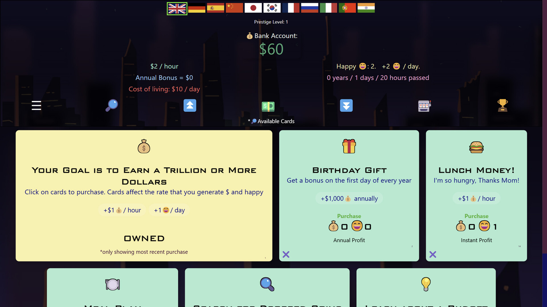 Idle Trillionaire Screenshot 0