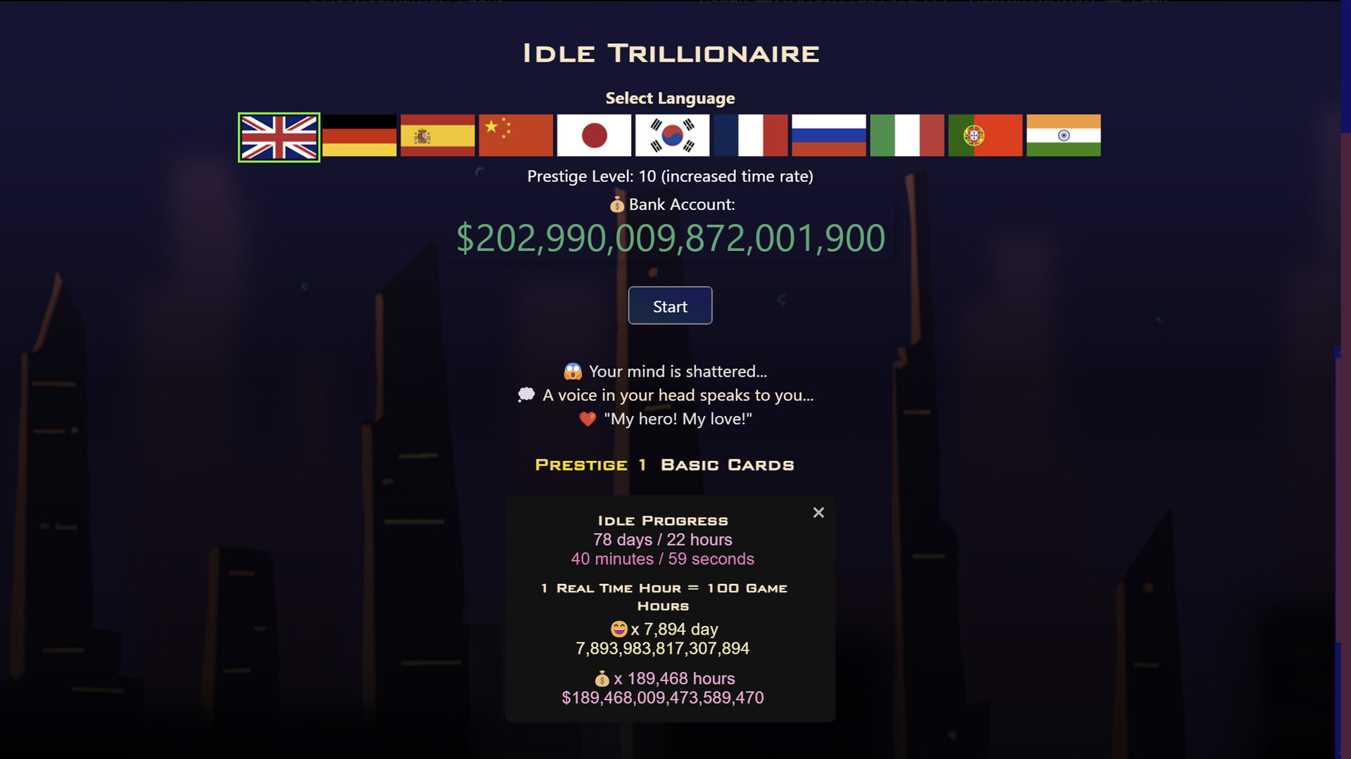Idle Trillionaire Screenshot 2