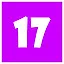 Level 17 icon