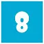 Level 8 icon