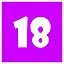 Level 18 icon