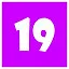 Level 19 icon