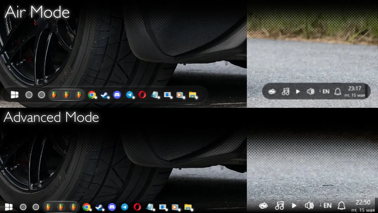 Advanced Bar Screenshot 2
