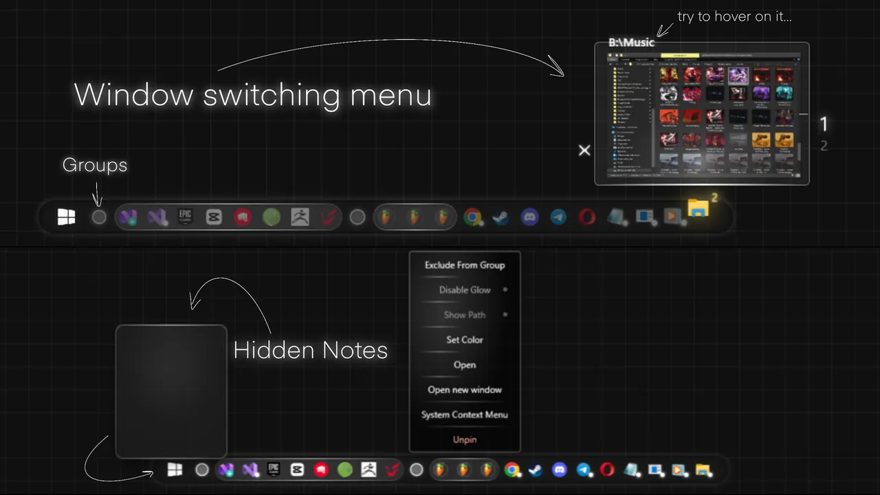 Advanced Bar Screenshot 0