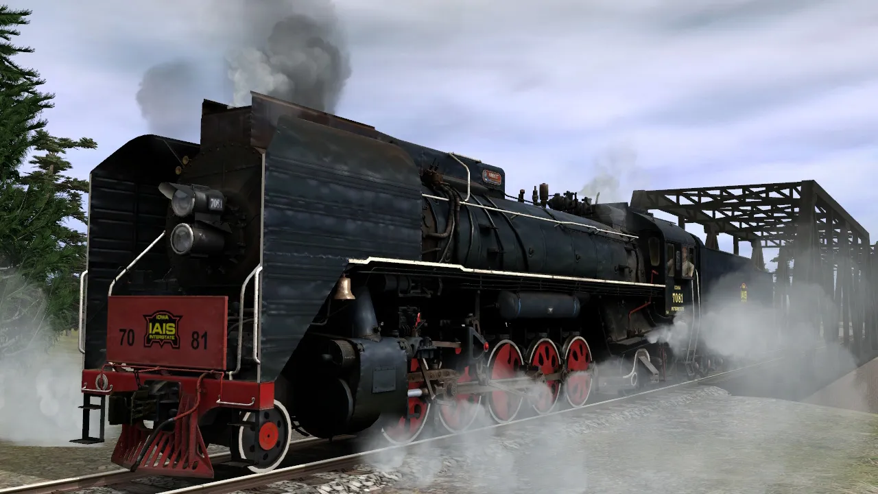 TANE DLC: QJ Steam Locomotive Screenshot 1