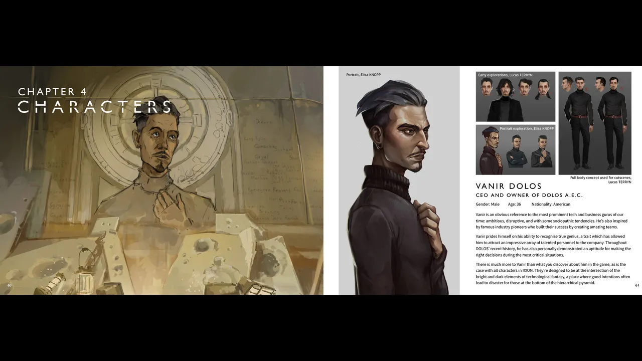 IXION - Artbook Screenshot 3