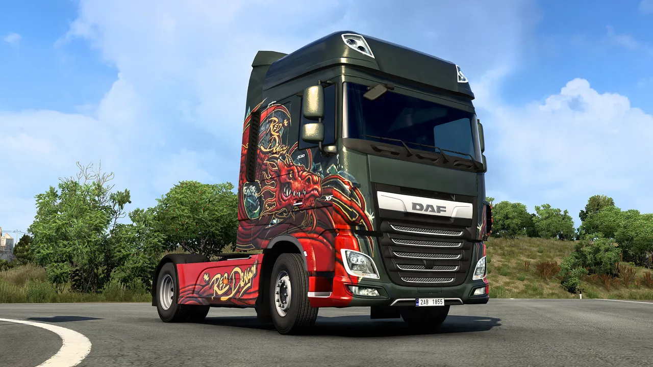 Euro Truck Simulator 2 - Street Art Paint Jobs Pack Screenshot 10